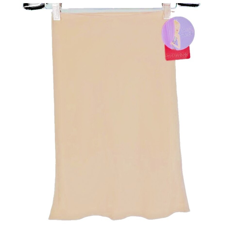 NWT Spanx Size S Hide & Sleek Half Slip 054A Nude